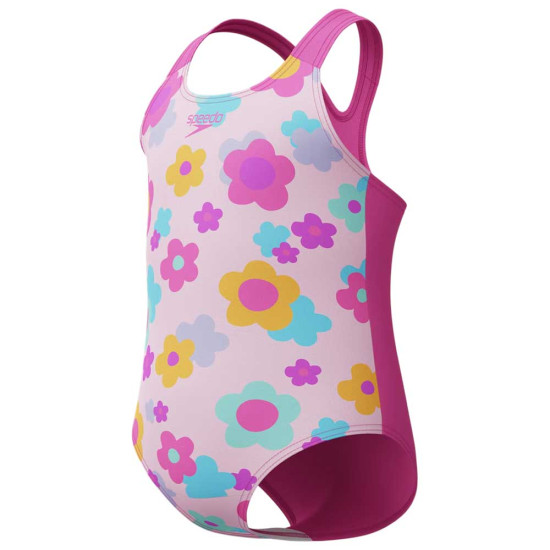 Speedo Βρεφικό ολόσωμο μαγιό Print Racerback Swimsuit